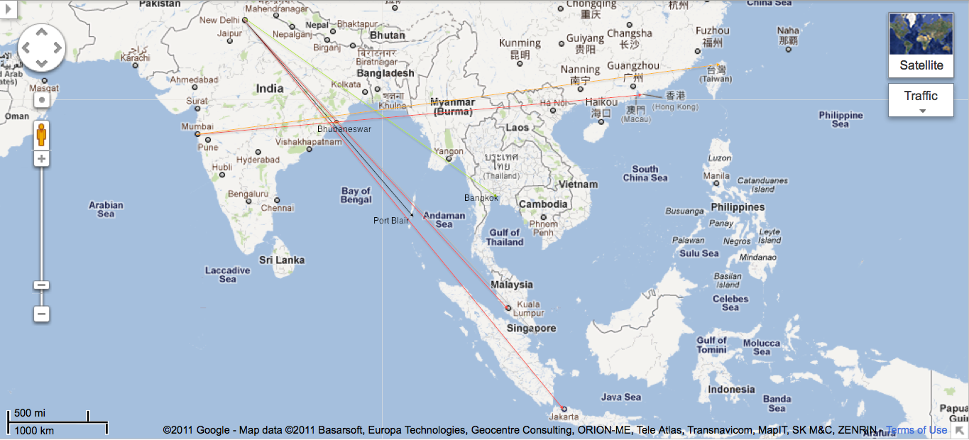 how to travel cheaply to hyderabad from toronto